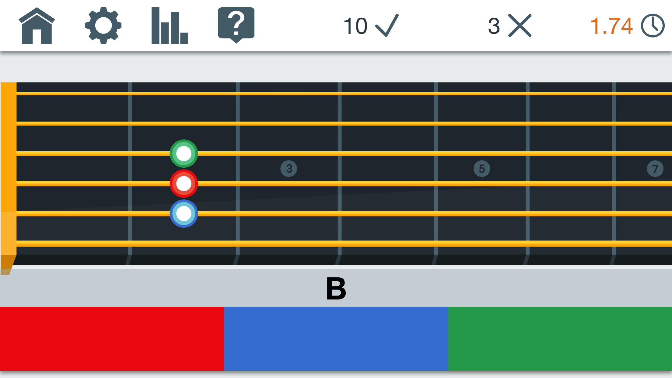 Fretonomy color matching game